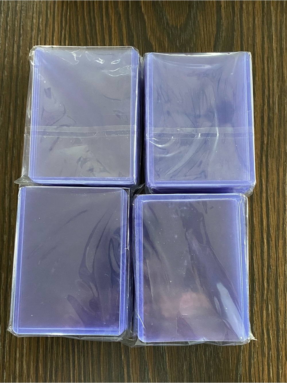 4 BCW Card Sleeves Toploaders for Card Combo - 25 Count | Premium Top Loader